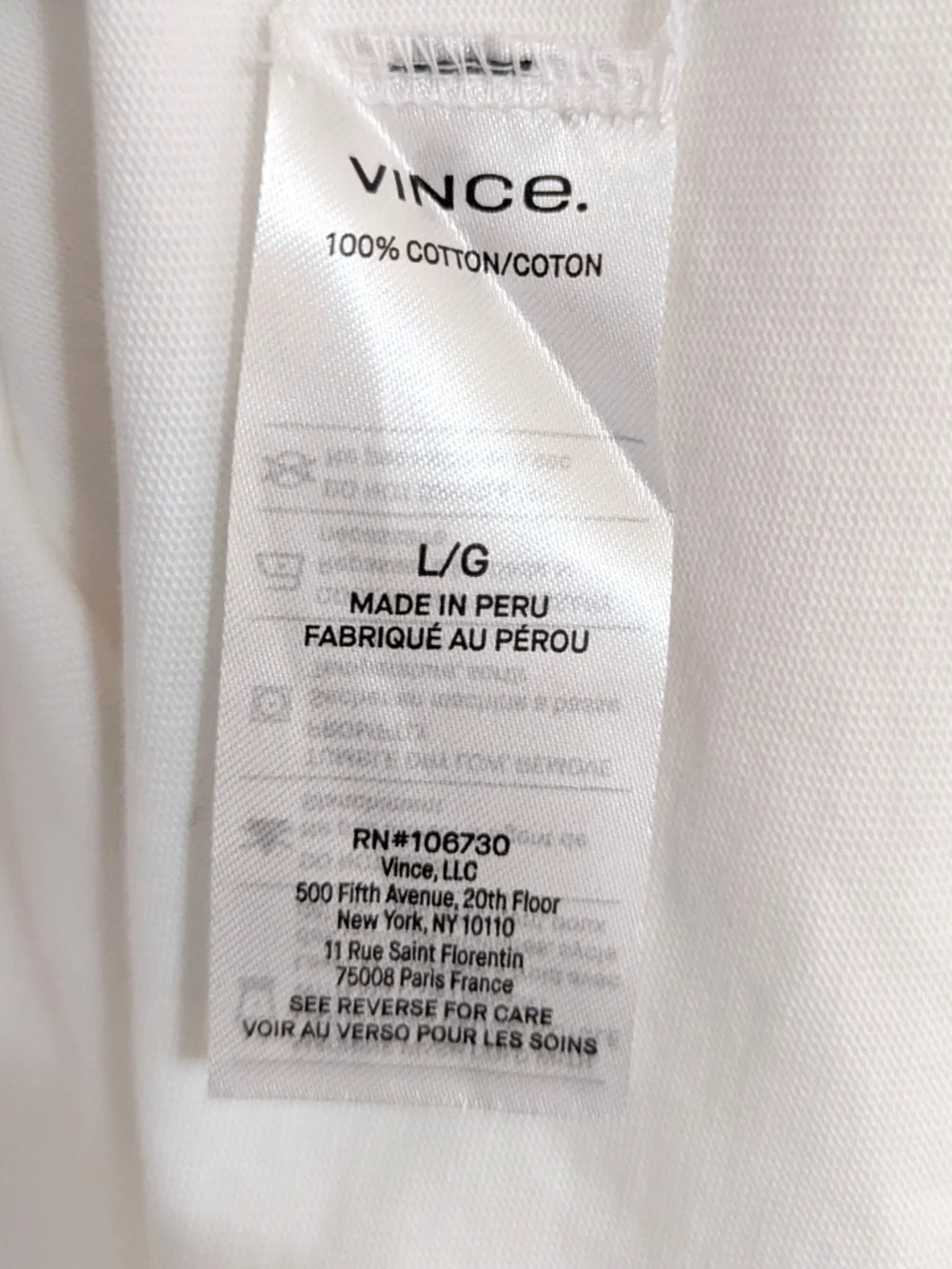 Vince Short Sleeve Waist Tie Dress Minimalist Chic NWT NEW - Picture 7 of 8